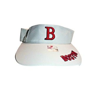 Bay State Apparel Boston Red Sox Gray Adjustable Visor Cap Hat